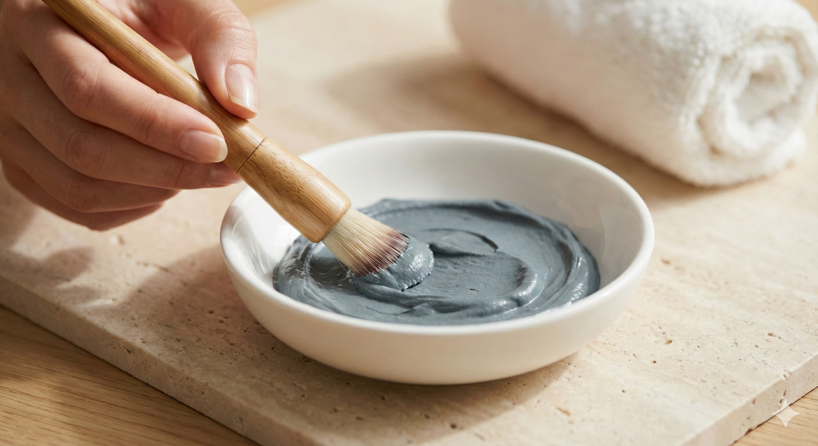 Face mask and skincare brush